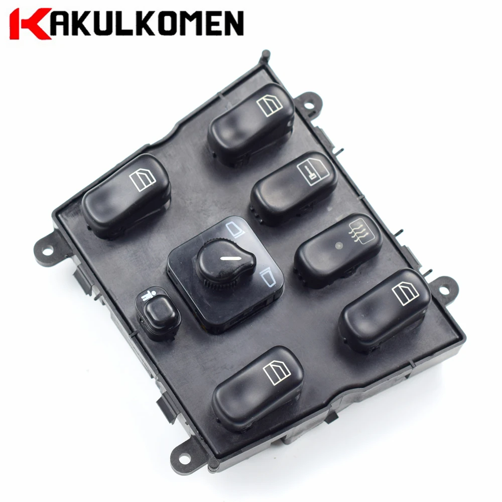 

1638206610 A 163 820 66 10 Power Window Master Controller Switch Button Panel For Mercedes-Benz W163 ML270 ML400 CDI ML55 AMG