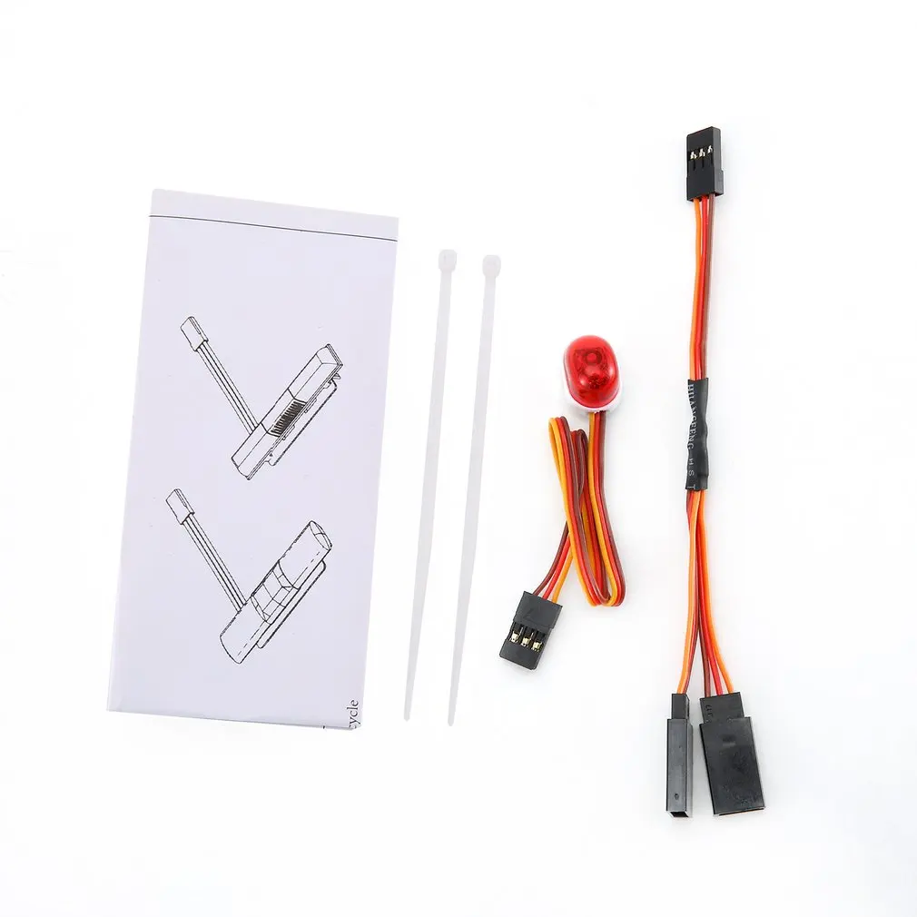 

RC Car Strobe Flashing Light Oval Blue Red Orange Scale Light Kit For Rc Model Car Replacement Accessories