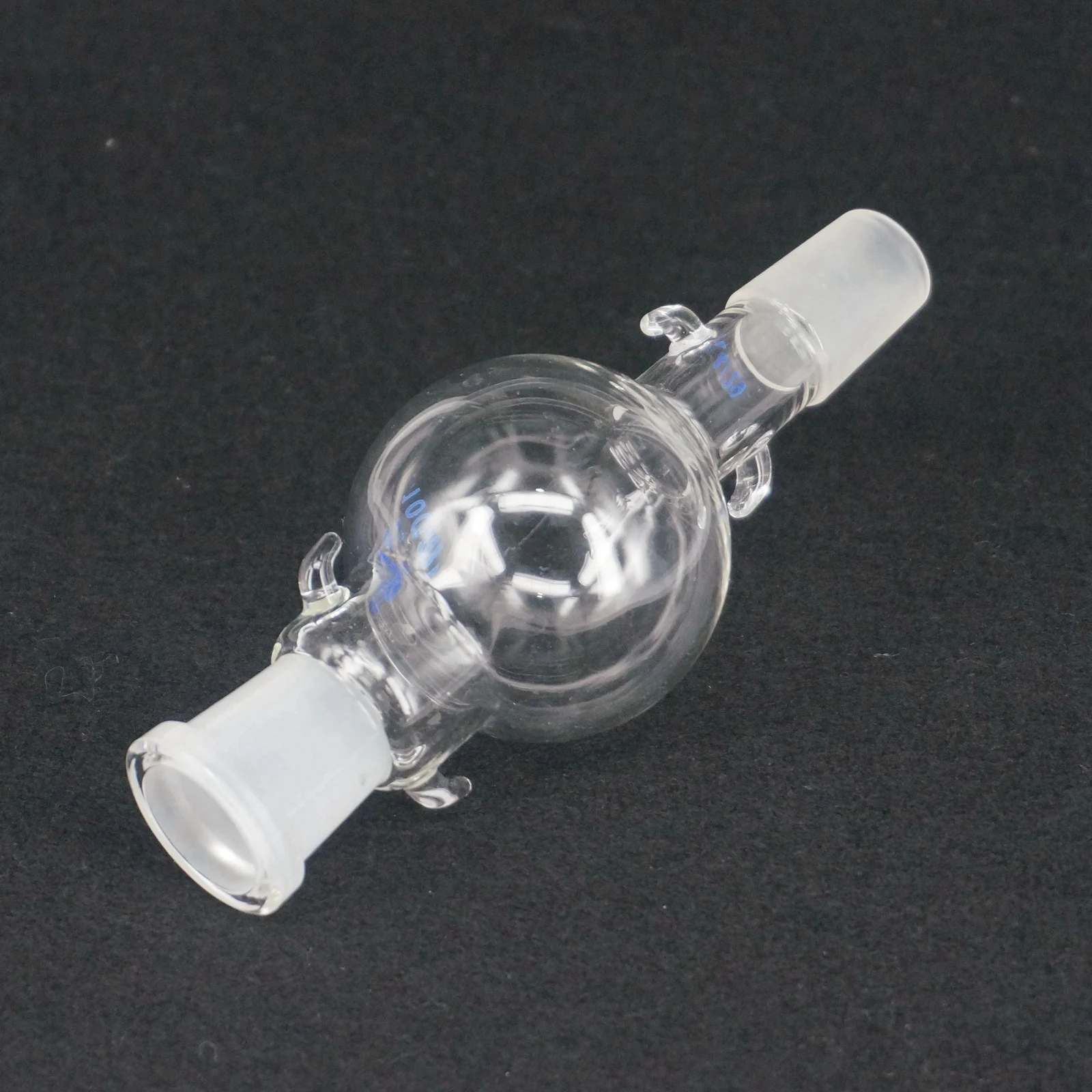 

100ml Laboratory Glass Chromatography Solvent Reservoir Ball 24/29 Joint Graduated