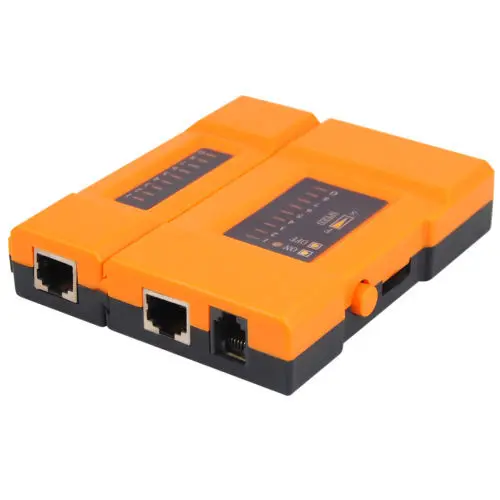

TRIXES LAN Ethernet Network Telephone Mini pro Cable tester Rj45 Cat6e Cat5e Rj11 Mini UTP STP Cable Remote Tester