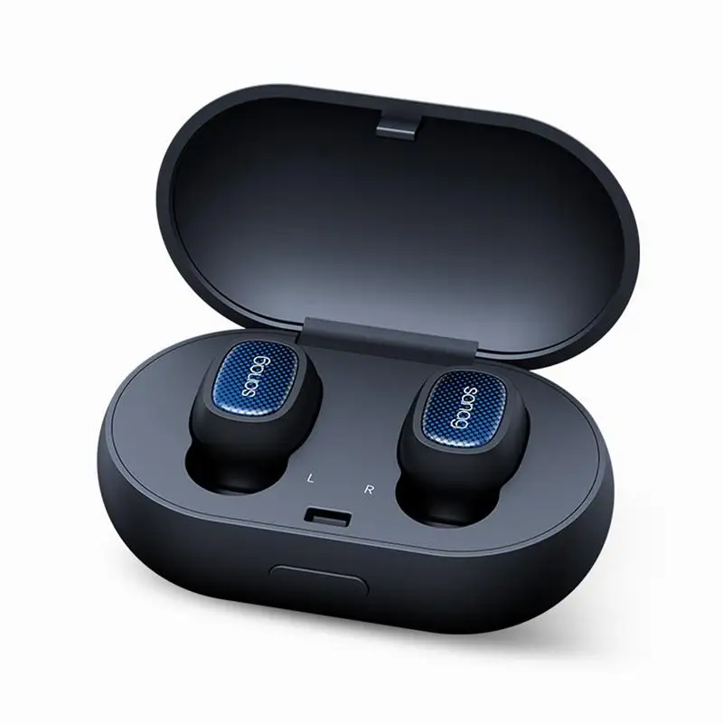 Sanag T3 Mini Binaural Invisible In-Ear Wireless Bluetooth Earphones Sports Portable Hanging Earphone With Charging Bin | Электроника