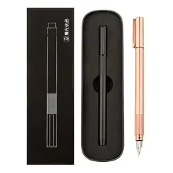 M & G Отличная металлическая ручка чернила студенты практика подарок для письма коробка ручка подпись офис подарок 0,38 мм