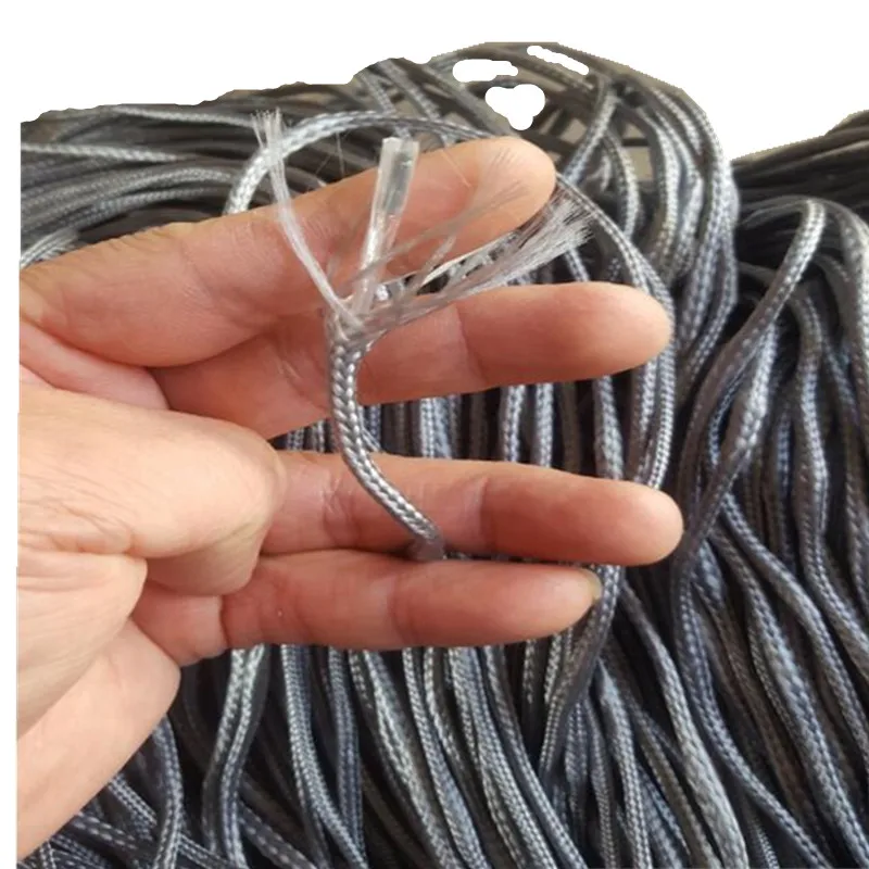 POUI COME DREAM Wrapped iron sinker for fishing net sinker for Finland net gill net Fishnet accessories Environmental protection