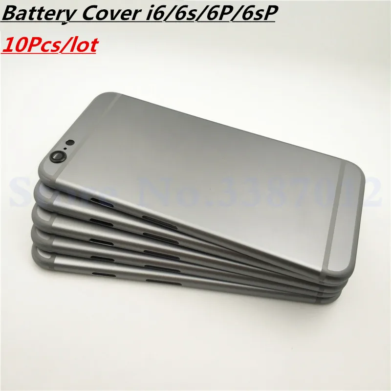10Pcs Back Battery Cover For IPhone 6 6G 6S Plus Housing Door Case Middle Frame Chassis Replacement Repair Parts | Мобильные