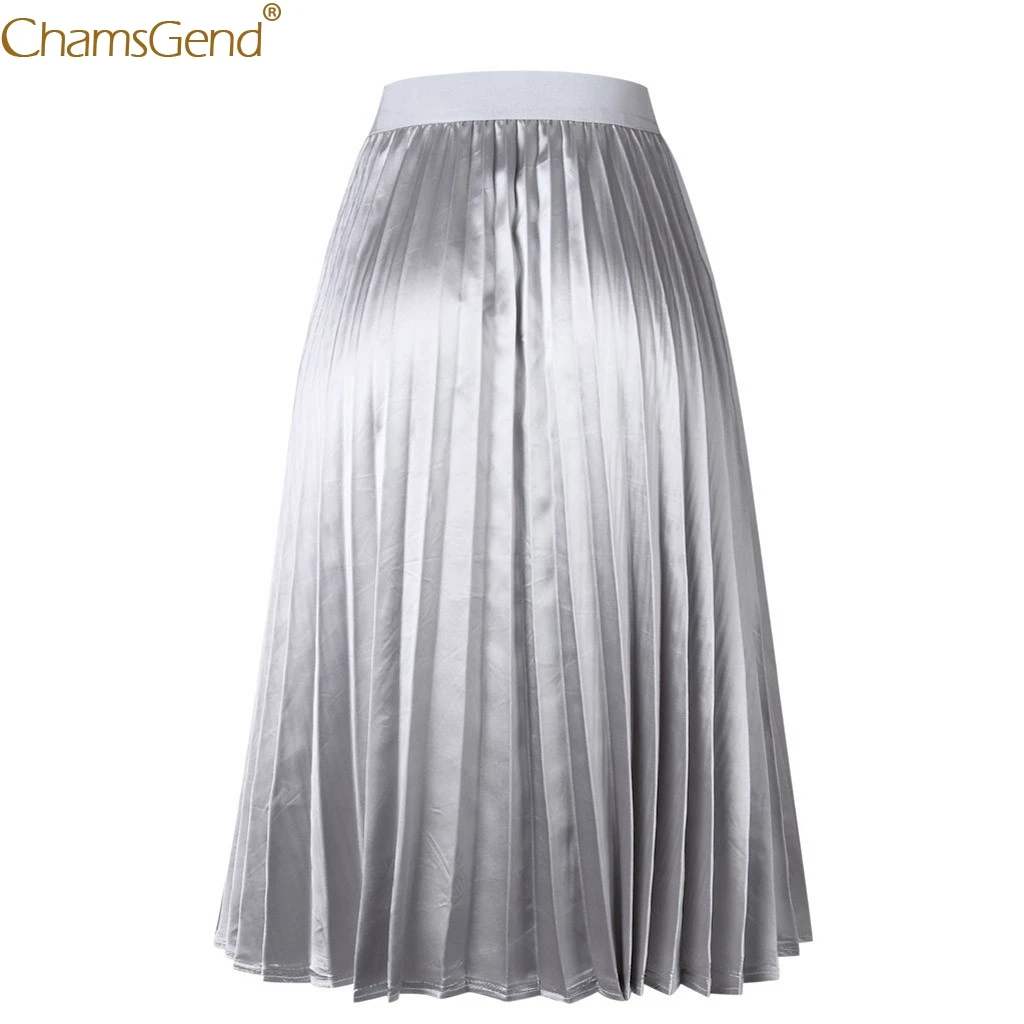 Женские плиссированные элегантные летние юбки, женские Обтягивающие юбки с высокой талией большого размера плюс, шифоновая юбка для женщин
