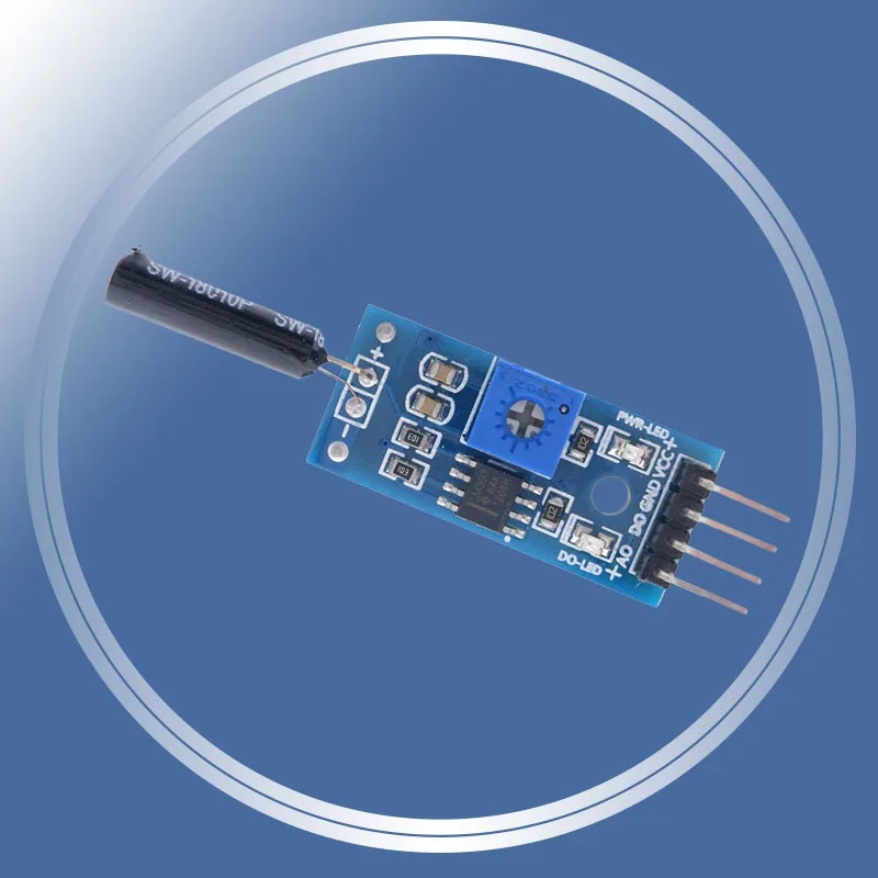 Нормально открывающийся модуль датчика удара для arduino вибрации сигнализации|sensor