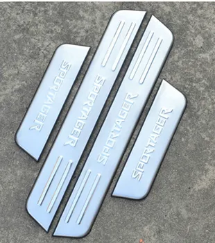 

Free Delivery stainless steel scratch plate threshold Kia Sportage R 2011-2015