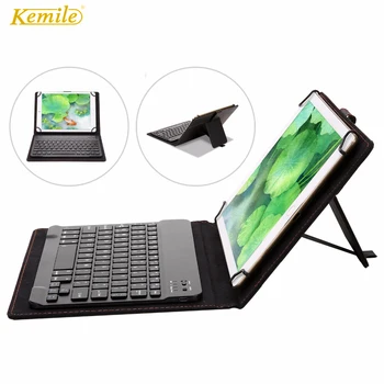 

Kemile Universa Wireless Bluetooth 3.0 Keyboard for for Samsung Galaxy Tab A 10.1 2016 T585 T580 SM-T580 T580N Funda Cases