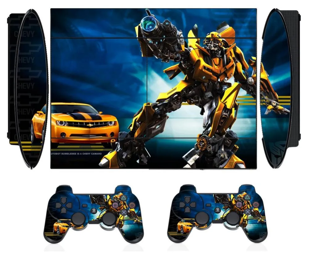

003 Vinyl Skin Sticker Protector for Sony PS3 Super Slim 4000 and 2 controller skins Stickers