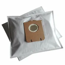 Cleanfairy aspirador de pó sacos compatíveis com aeg silenciador electrolux ultra silence satrap tornado volta (5 sacos + 1 filtro)