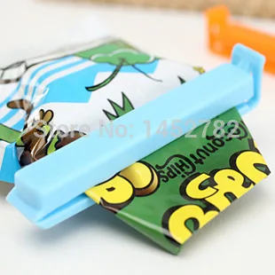 5PCS/Set Creative Home Bags Seal Clip of Candy Colored Food Fresh Snack Moisture Sealing | Дом и сад