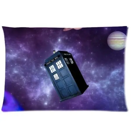 Sleeping pillowcase Doctor Who Space Pillow Cover Case 20X 30 inch Two sides | Дом и сад