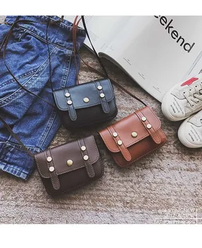 

by dhl or ems 100pcs 2017 New Kids Girl Mini Handbags PU Messenger Bags Princess Shoulder Bag Coin Purse Pouch Birthday Gift