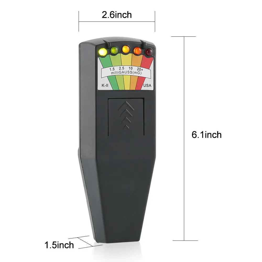 K 2 K2 KII kii EMF METER Приключения охотничьего оборудования черный