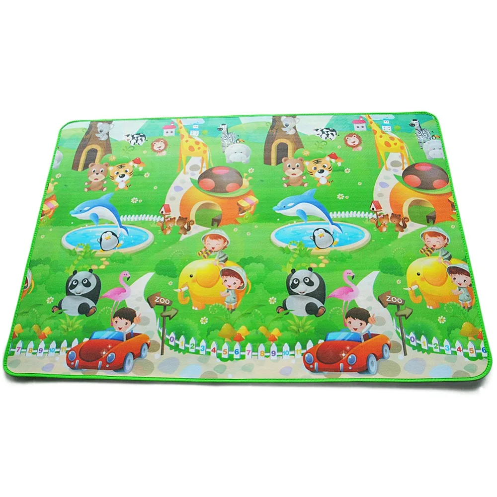 

Baby Play Mat for Baby Carpet Crawling Mats 2*1.8M Double Surface Baby Carpet Rug Letters Giraffe Girl Sea Game Carpet Floor Kid