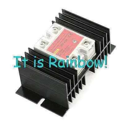 

Free Shipping HPR-40DA 3-32VDC 5-11VDC Single Phase Solid State Relay Inlaid Heat Sink