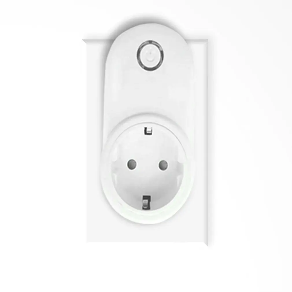 Smart Plug 10A домашней автоматизации Wi-Fi разъем 90-265 В удаленного Управление EU/US/AU Wi-Fi Socket рабочее