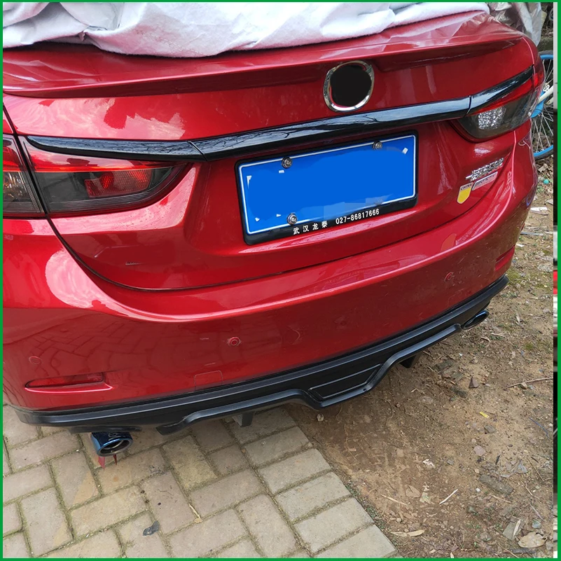 Авто-Стайлинг Задняя Крышка багажника Накладка багажника задняя крышка двери Накладка наклейка молдинг для Mazda 6 M6 Atenza Sedan
