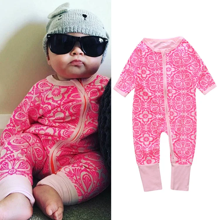 Macacão de Bebê Roupas de Algodão de Bambu Roupas de Manga 2019 Primavera Macacão Crianças Macacão Recém nascidos Romper Meninos Meninas Roupas Curta 10 Menina do Algodão Dos Desenhos Animados Do