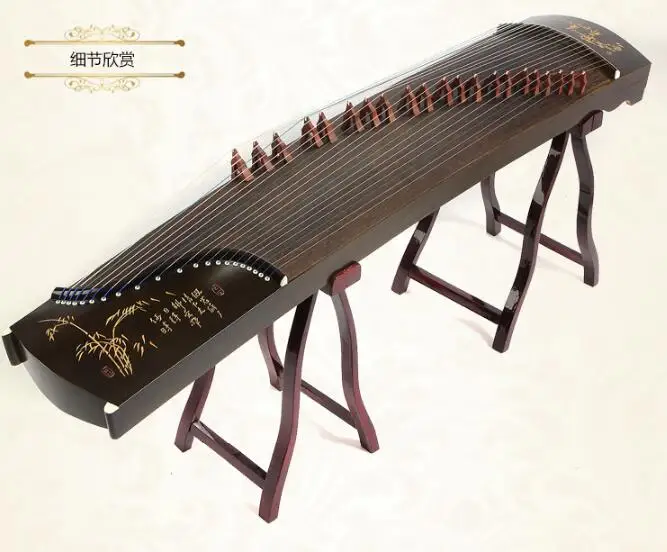 Ветер Бамбуковые Тени серии guzheng 5 моделей опционально китайский Yangzhou guzheng 21 струны Zither Музыкальные инструменты - Цвет: 5