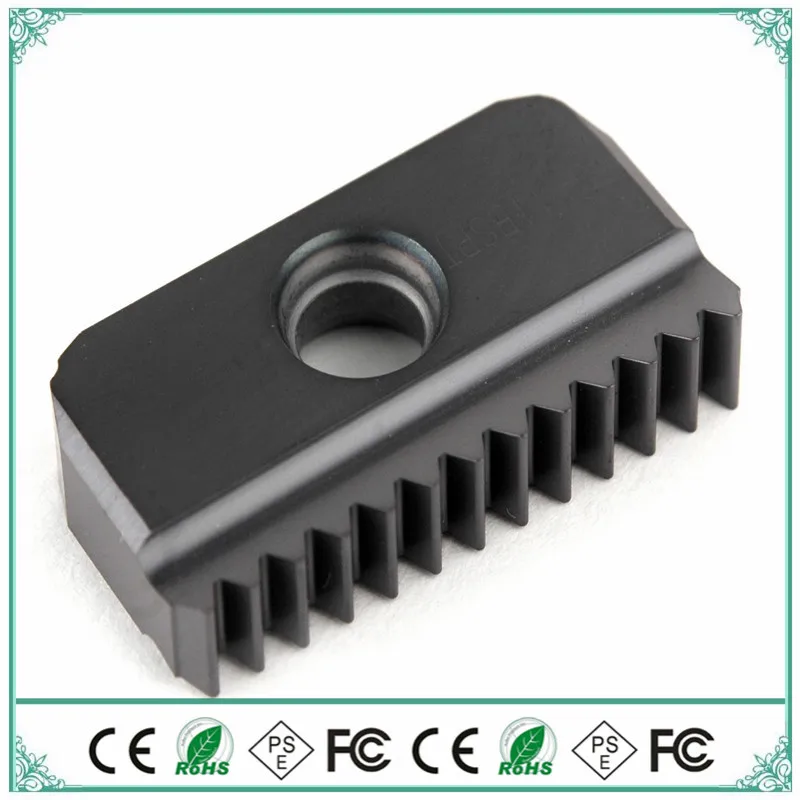 

Thread milling cutter 14N 0.5 1.0 1.5 2.0 mm Hole Boring Stainless Steel Processing Milling Threading Solid Carbide Inserts 2pcs