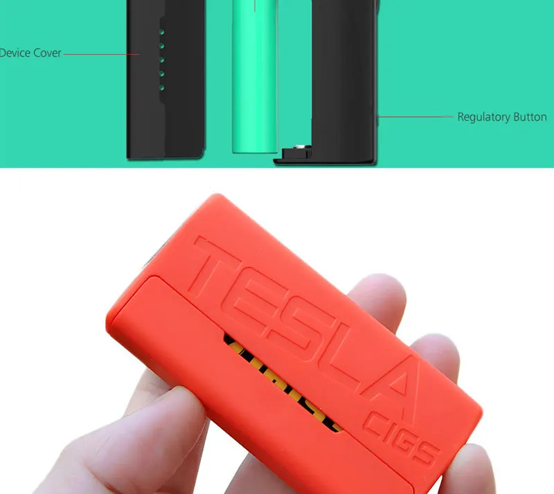 Легкая электронная сигарета мод Teslacigs Tesla WYE 85 Вт мод Teslacigs WYE 85 Вт контроль температуры мод 510 поток Vape