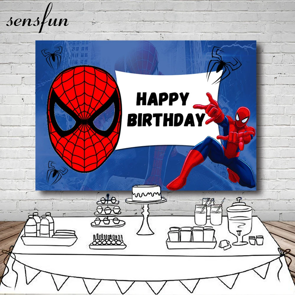 sensfun superhero spiderman mask