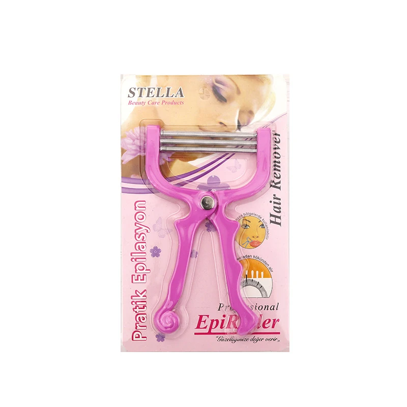 Facial hair clipper hair removal epilator simple and practical female facial hair removal shaving makeup thread tool