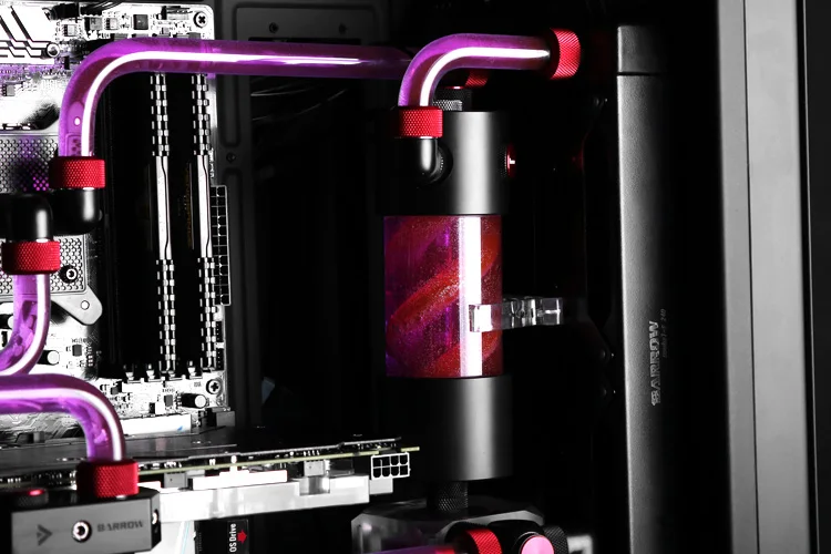 Схема освещения шланга Elite Alone значительно NZXT для AMD INTEL GPU + CPU Pump радиатор водяное