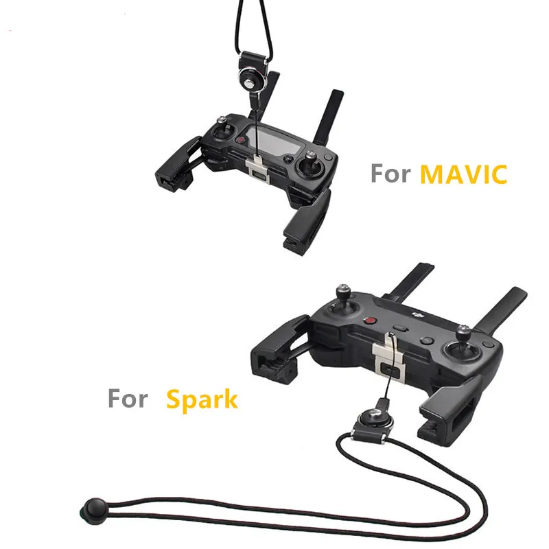Remote Controller Lanyard Strap Hang Buckle Metal Bracket Shoulder Neck Belt Sling For DJI SPARK  MAVIC Drone Transmitter 1 (1)