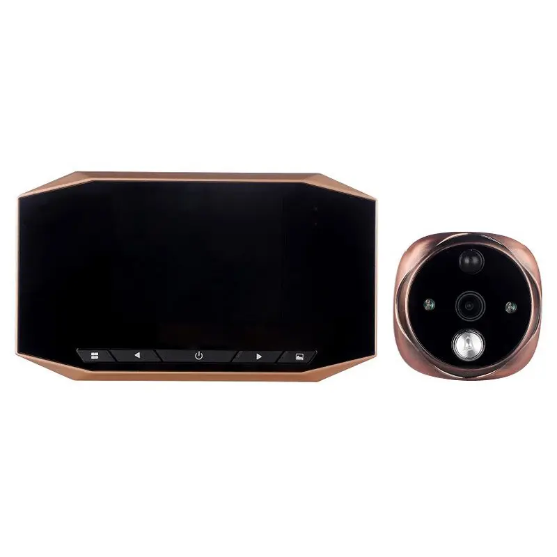 4.3 inch Intelligent HD video electronic cat door bell home