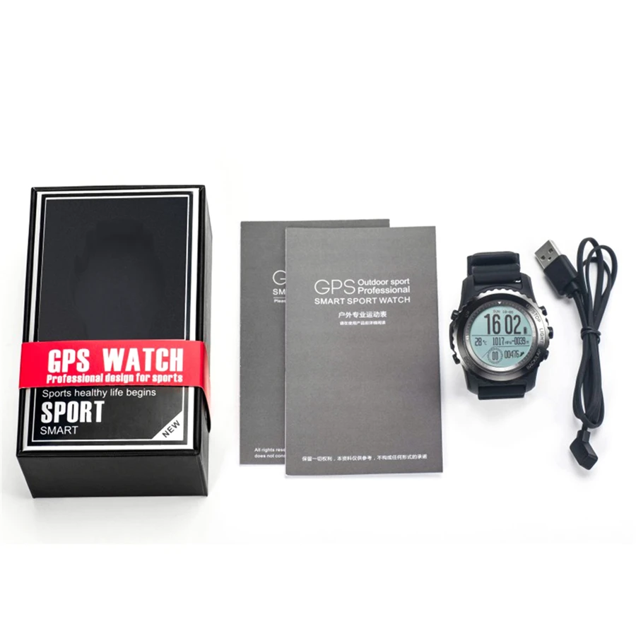 

IP68 Water Resistant Smart Watch Sport Wristband Nordic4.0 IOS8 Android4.3 GPS Heart rate Smart Band