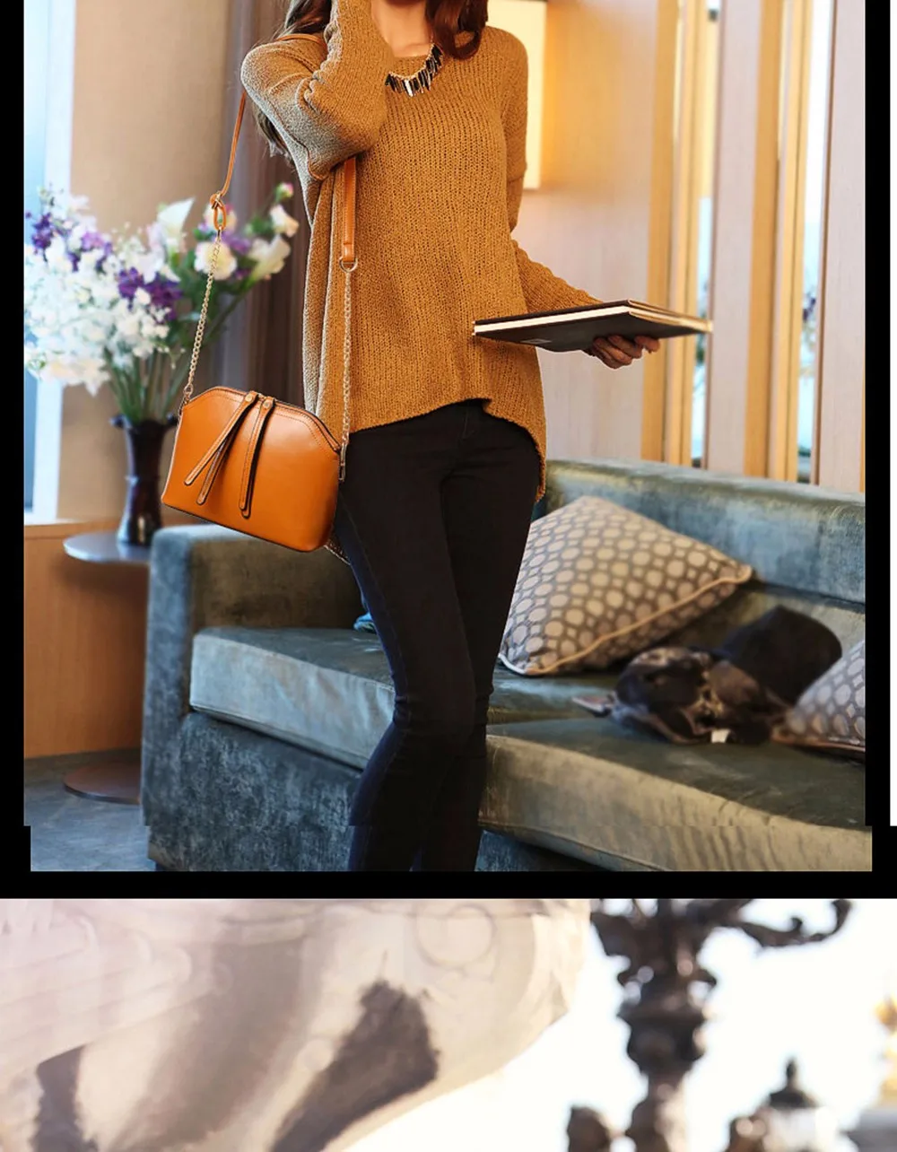 4 Pcs Handbag+Messenger Bag+Purse+Wallet Women Luxury ShoulderBags High Quality PU Leather Top-handle Crossboday Bags Set TTOS (6)
