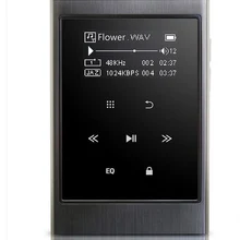 Aigo Z1 MP3 игроков 8G энтузиастов без потерь Hi-Fi музыкальный плеер с сенсорным экраном металлические долгого ожидания Поддержка MP3 ape flac WAV