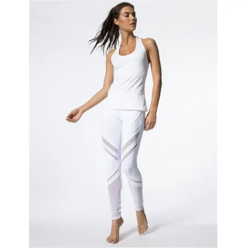 Women Casual White Patchwork 