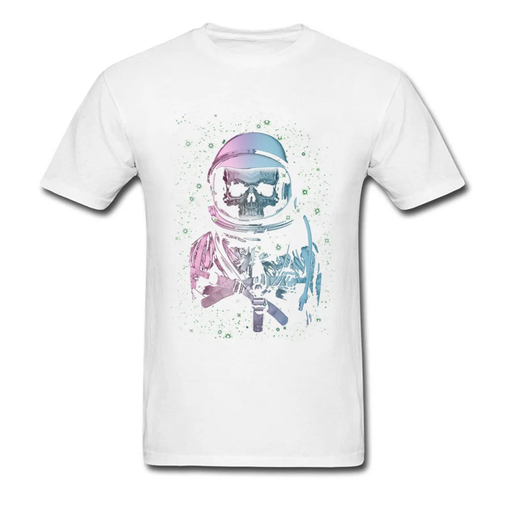 Normal death in space 11550 Crewneck T Shirt Autumn Tops T Shirt Short Sleeve for Men 2018 Fashion Pure Cotton Top T-shirts death in space 11550 white