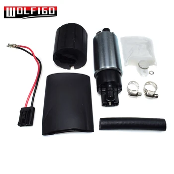 

WOLFIGO New Universal 500HP intank internal 255LPH Power Flow High Pressure Electric Fuel Pump EFI for Honda Ford GSS342 HFP-342