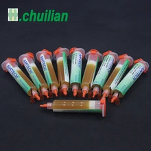 Pasta de solda 100% amtech NC-223-ASM fluxo de solda não-limpo baixa fumaça bga estação de solda comumente usado fluxo