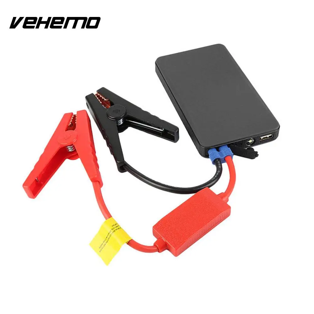 Vehemo 20000mAh Car Jump Starter Snowmobiles Battery Charger Portable Emergency LED Light