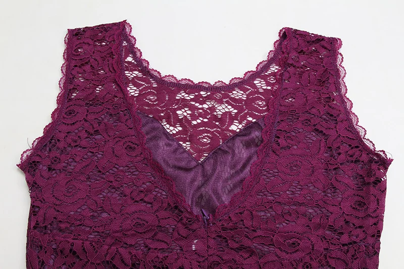 Kostlich Summer Women Long Dress 2017 UK Green Elegant Prom Fashion Casual Ladies Maxi Clothes Evening Party O-Neck Lace Dresses (29)