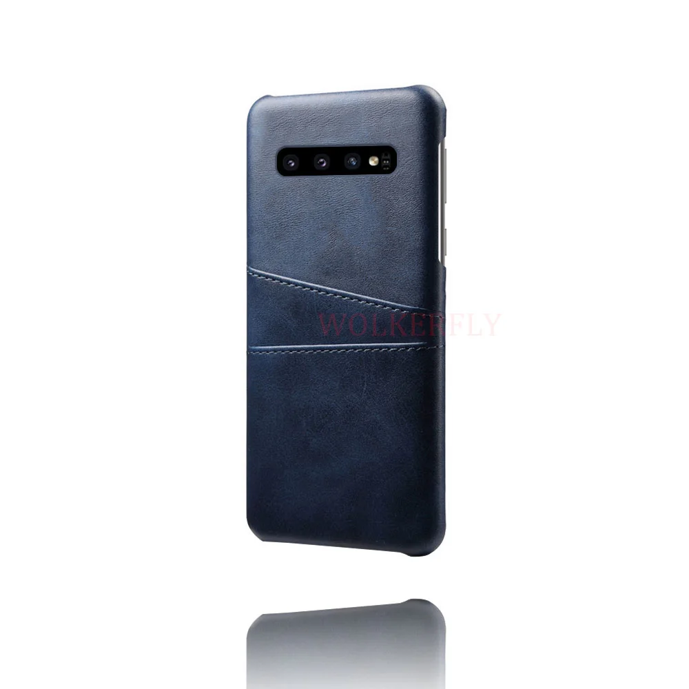 Кожаный чехол для Samsung Galaxy A90 A80 A70 A60 A50 A30 A20 A10 2019 вставка карт задняя крышка M30 M20 M10