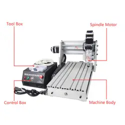 230 Вт 3 оси DIY ЧПУ Фрезерные станки 3020 45 мм z ход по оси шпинделя с ЧПУ yoocnc маршрутизатор