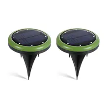 Солнечный грунтовый светильник Открытый водонепроницаемый сад тропинка огни с 8 светодиодами