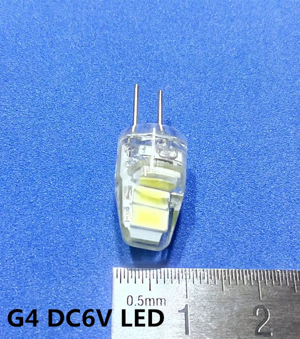 

1pc G4 LED DC6V Instrument bulb crystal Light microscope light bulb G4 6V LED
