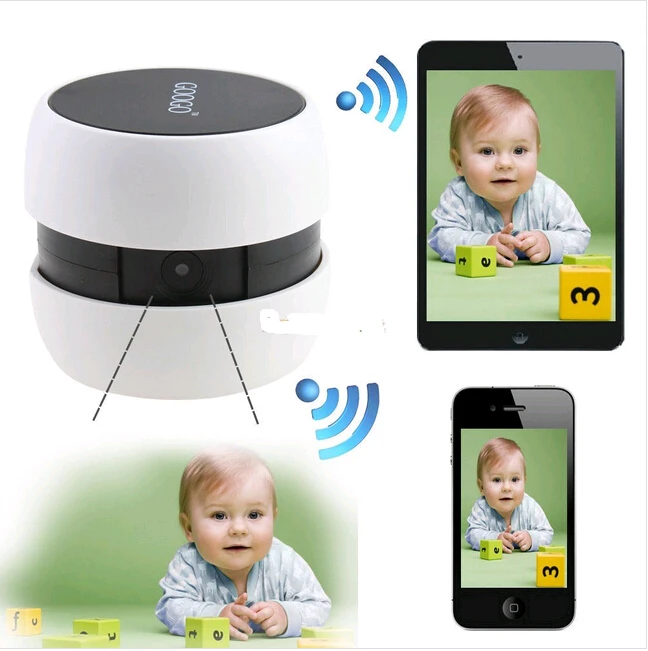 Original Genuine Portable Mini Wireless WIFI Camera GOOGO Baby Monitor Video For Pc Android IOS System Mobile Phone / Tablet PC |