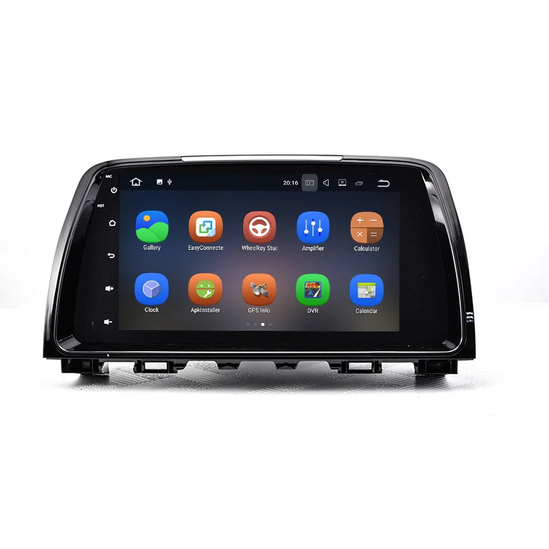 Perfect Lenvio 2GB RAM Android 7.1 CAR DVD Player For MAZDA 6 2013 2014 2015 Radio GPS Navigation multimedia Quad Core DAB+ BT WIFI IPS 1