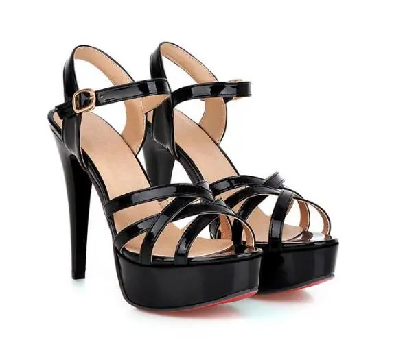 Г., женские Босоножки с открытым носком женская обувь на высоком каблуке пикантная обувь для ночных клубов на платформе модная женская обувь с пряжкой в римском стиле