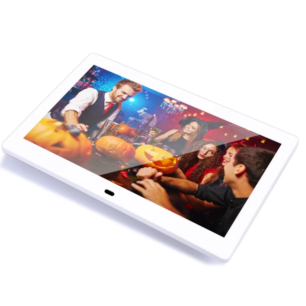 

Ultrathin LED Screen Digital Photo Frame HD 1024 x 600 Electronic Picture Player Music Video Full Function 10.1 Inch