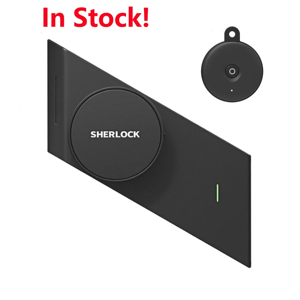 

Sherlock S2 Smart Door Lock And One Key Home Keyless Lock Easy Installation Electronic Door Lock Wireless App Bluetooth Control