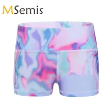 Балетные Шорты для девочек гимнастические трико для девочек шорты для мальчиков балерины с высокой талией танцевальные шорты Спортивная одежда для занятий спортом